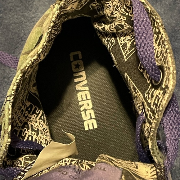 Converse Chuck Taylor All Star High Top Batman DC Joker Size Men's 5 Women’s 7 - Picture 12 of 13